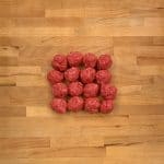 16 pack Steak Meatballs