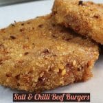 Salt & Chilli Beef Burger
