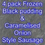 Black pudding & Caramelised onion