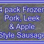Pork, leek & Apple
