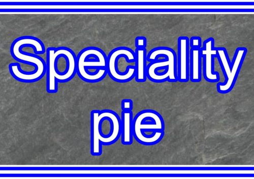 Speciality Pies