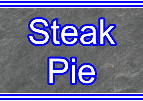 Steak Pie