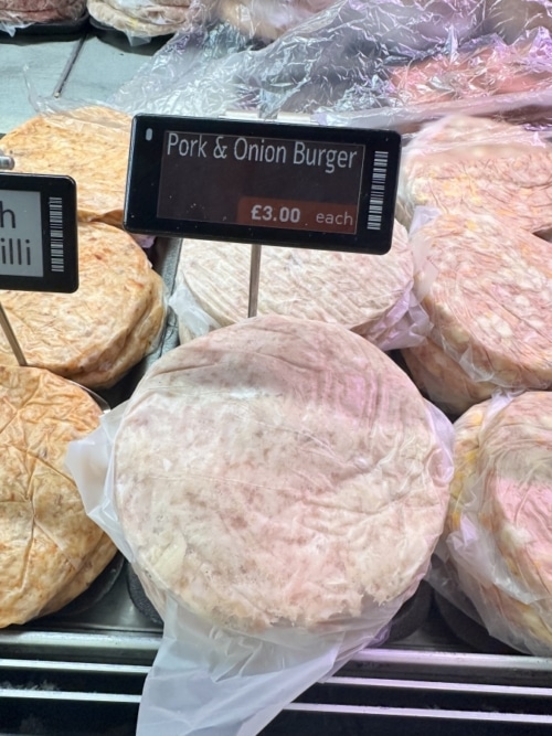 Pork & Onion Burger